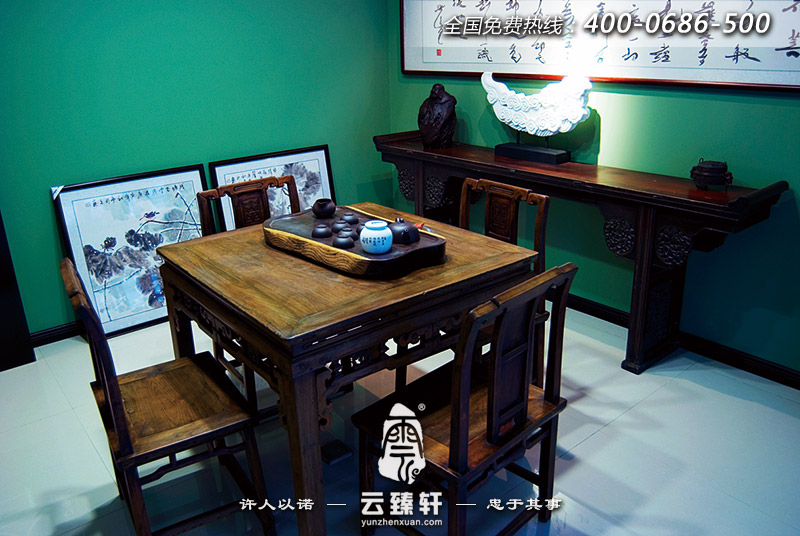 中式辦公室茶室設(shè)計圖片
